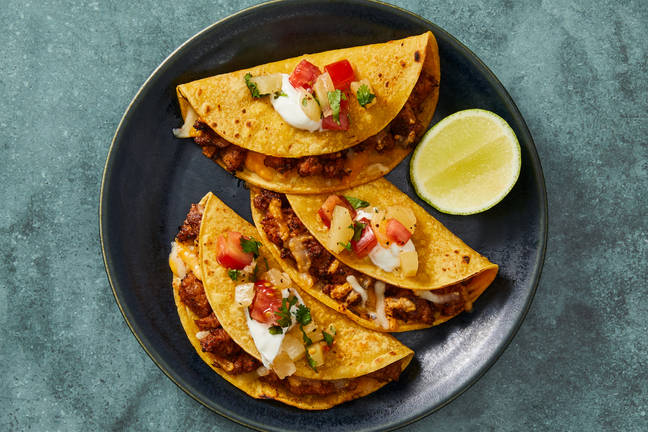 One-Pan Tex-Mex Pork Tacos with Corn Tortillas