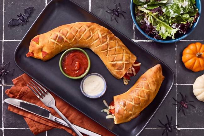 Pepperoni Calzone Snake