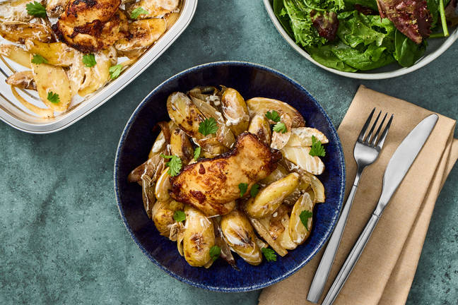 Prep & Bake Malai-Style Chicken Thighs