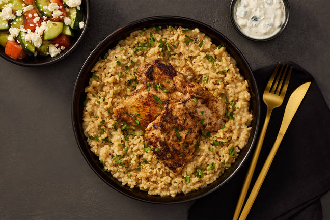 XL Turkish-Spiced Chicken Thighs & Creamy Risotto