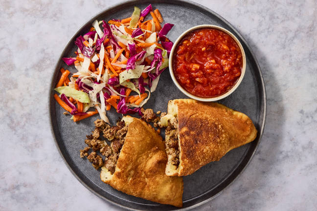 Mongolian-Style Khuushuur Beef Pockets 