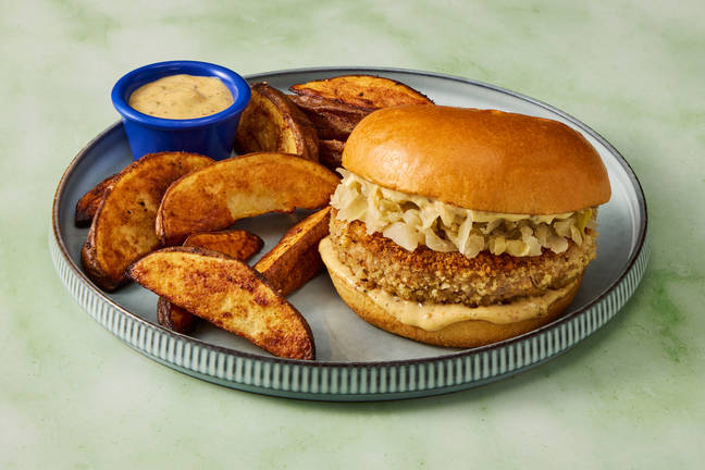 Slovakian Sauerkraut-Stuffed Pork Burgers
