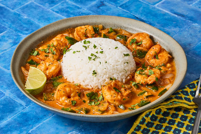 Brazilian-Style Shrimp Moqueca & Rice