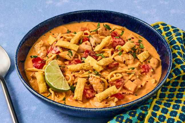 One-Pot Thai Chicken Khao Soi Soup