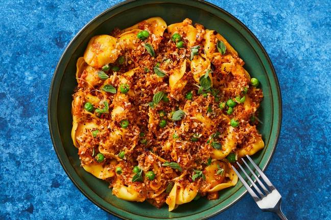 One-Pan Trattoria Tortelloni Bake