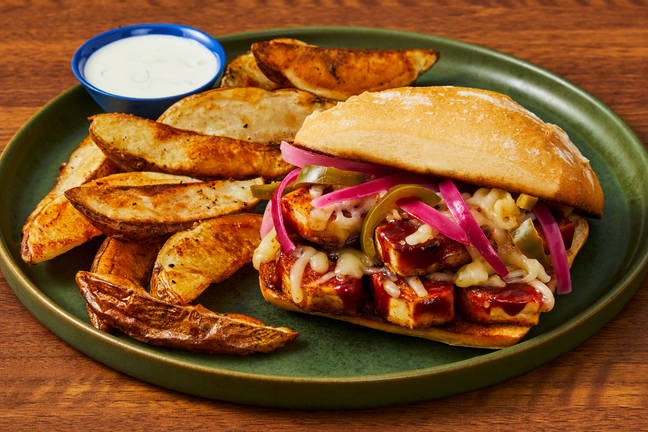 BBQ Pepper Jack Tofu Subs