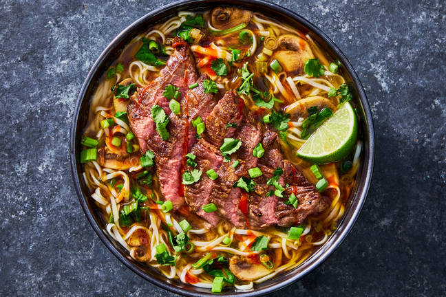 Pho-Style Beef Noodle Soup
