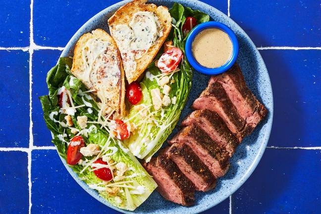 Steakhouse-Style Bavette Steak & Wedge Salad