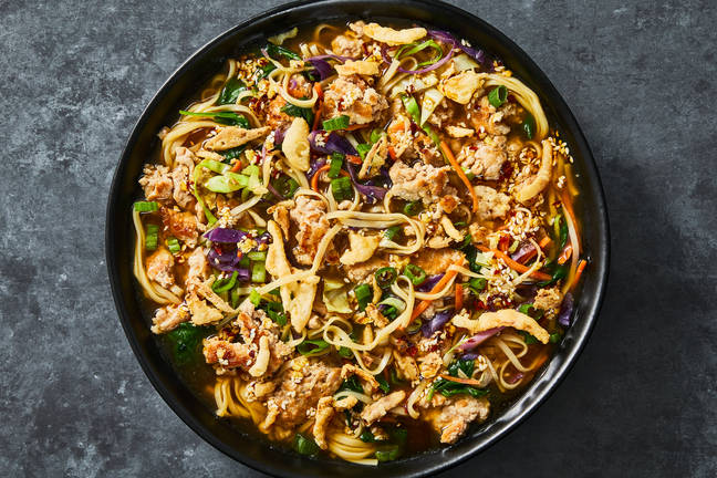 Pork Ramen in a Shoyu-Style Broth