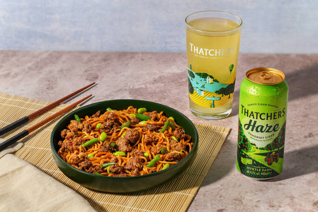 Hoisin Beef, Pork and Mixed Veg Stir-Fry