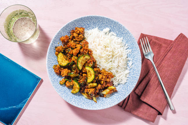Pork and Courgette Rice