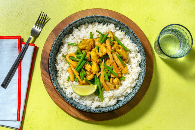 Scrub Club Coconut Chicken Curry