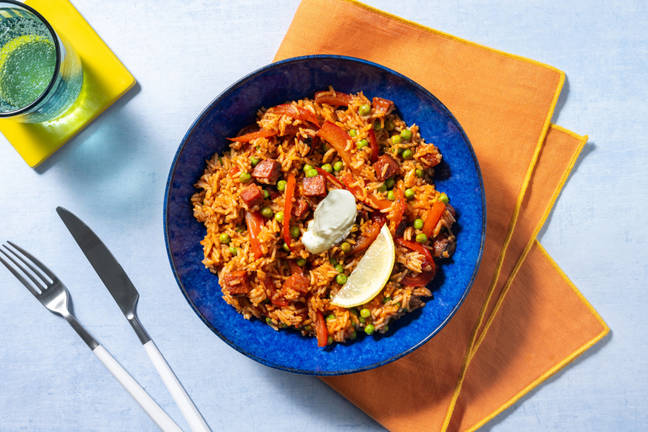 Louisiana Style Chorizo Rice