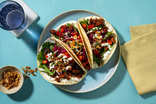 Chorizo 'Shawarma' Wraps