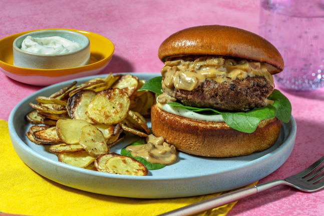 Swedish Beef Burgers