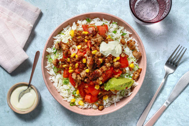 Chicken Burrito Bowls