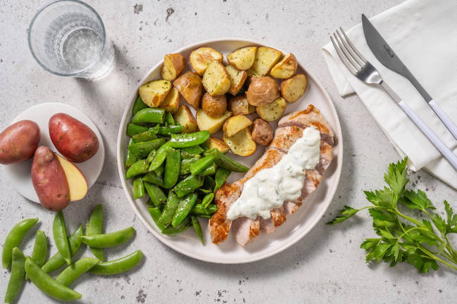Cal Smart Greek Pork Chops