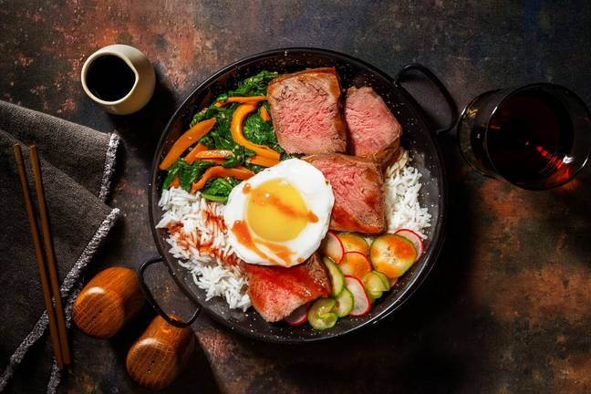 Korean Beef Brisket & Fried Egg Bibimbap