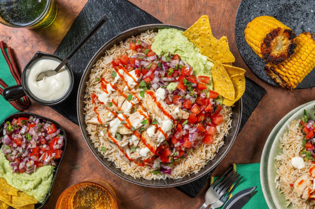 Mexicansk kyllingebowl