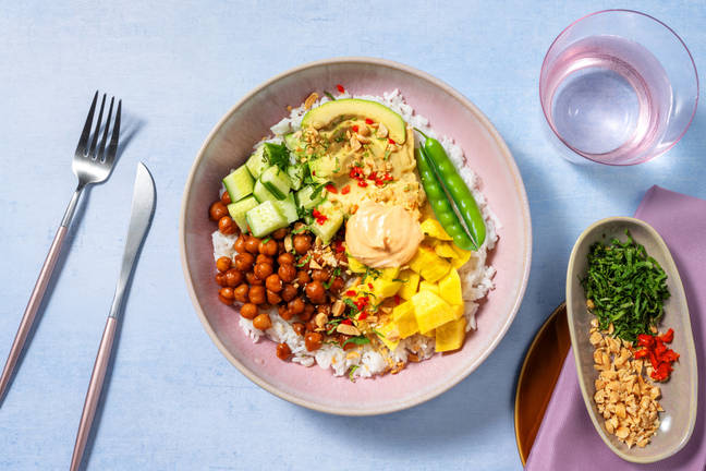 Asiatisk kikertbowl
