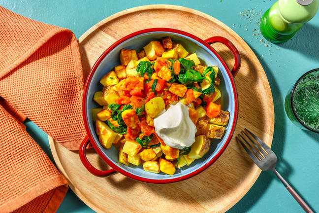 North Indian Style Saag Paneer