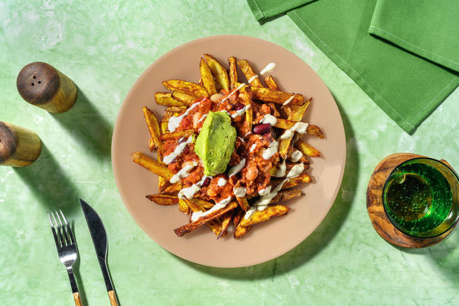Mixed Bean Loaded Fries