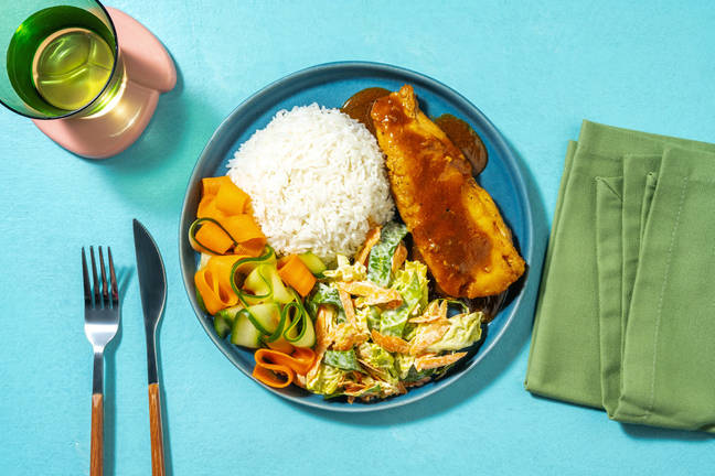 Misoglaseret hvid fisk