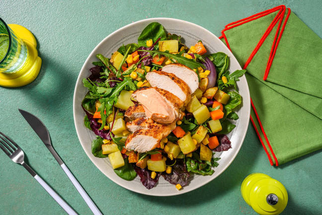 Jorden Rundt-krydret kylling