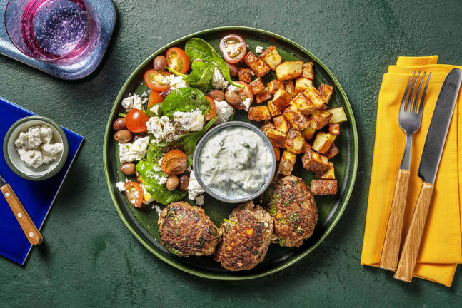 Stekta spenat- och ostkoftas