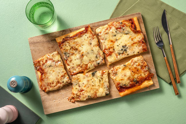 Pizza aux 3 fromages