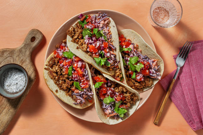 Nemme oksekødstacos