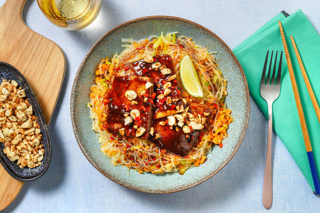 Bún Chay! Kalter Glasnudelsalat