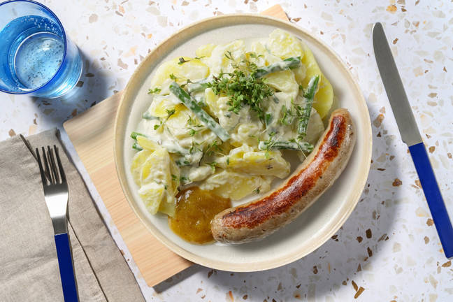 Thüringer mit schnellem Kartoffelsalat