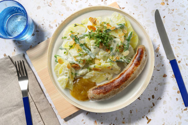 Thüringer mit schnellem Kartoffelsalat
