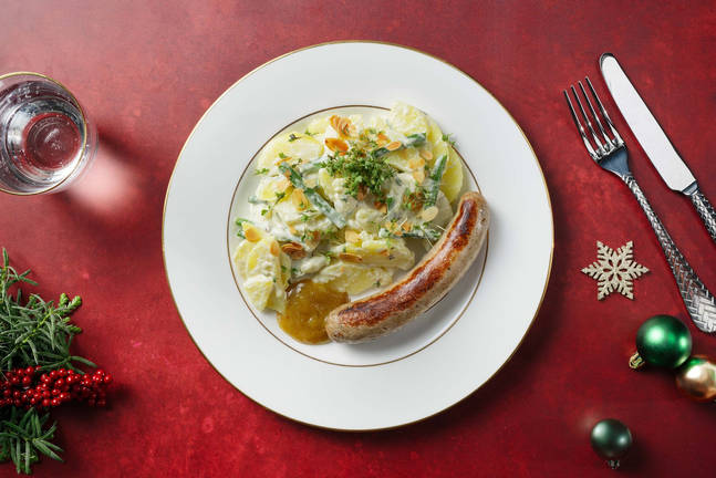 Thüringer mit schnellem Kartoffelsalat