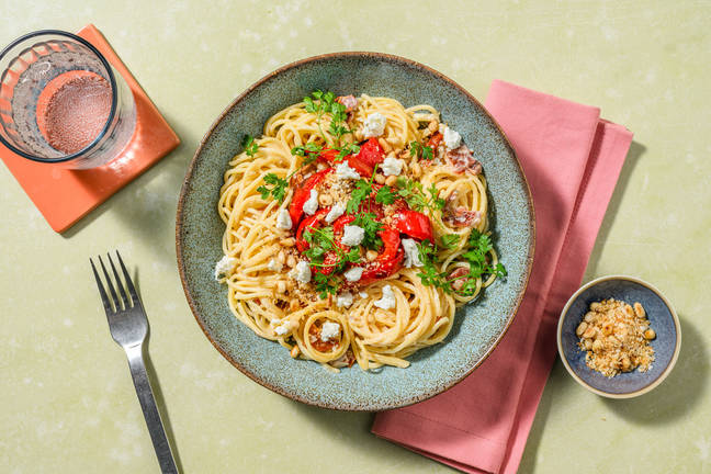 Cremet gedeostspaghetti