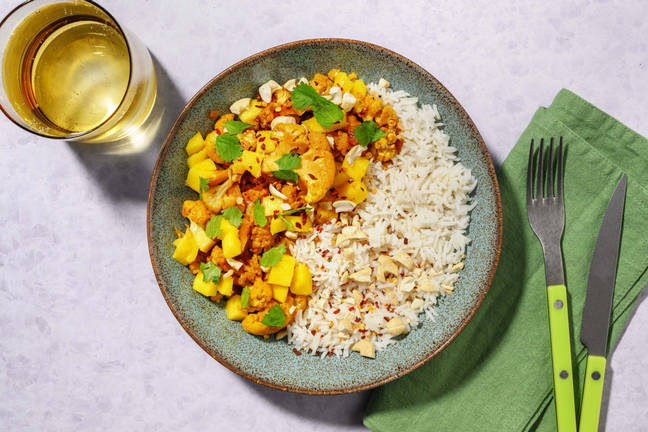 Snabb malaysisk blomkålscurry