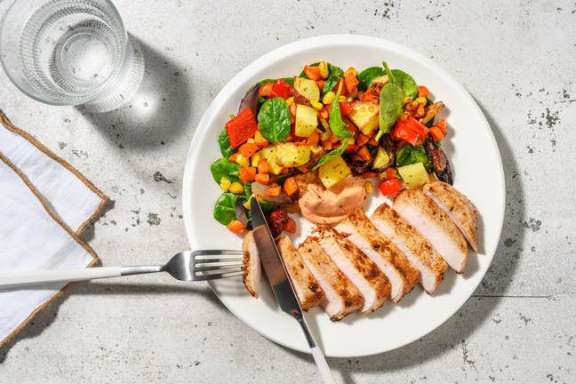 Cajunkryddad fläskkotlett