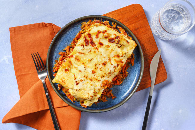Homestyle Beef & Veggie Lasagne
