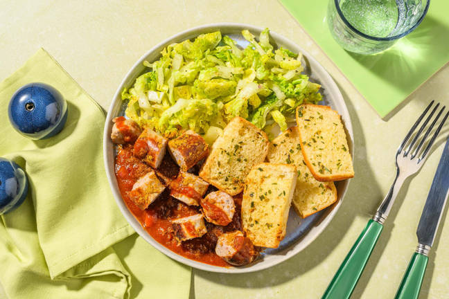 Currywurst Teller