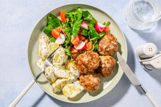 Frikadeller and Potato Salad