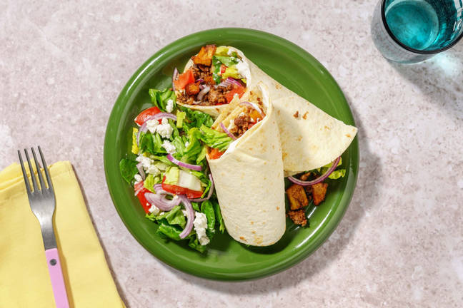 Nem svine- og kalvekødswrap