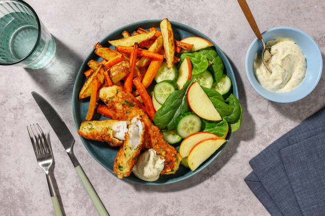 Urtepanerte fiskepinner