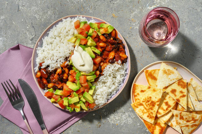 Mexican Spiced Chilli Bean Bowl