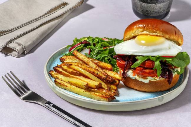 Ultimate Chorizo & Fried Egg Burger