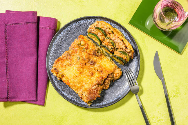 Thai Lasaña: carne picada y leche de coco