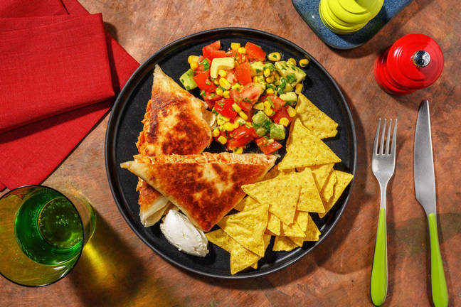 Ostefylte kyllingenchiladas