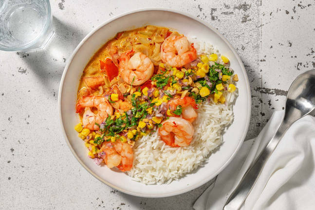 Brasiliansk reke- og kokosgryte