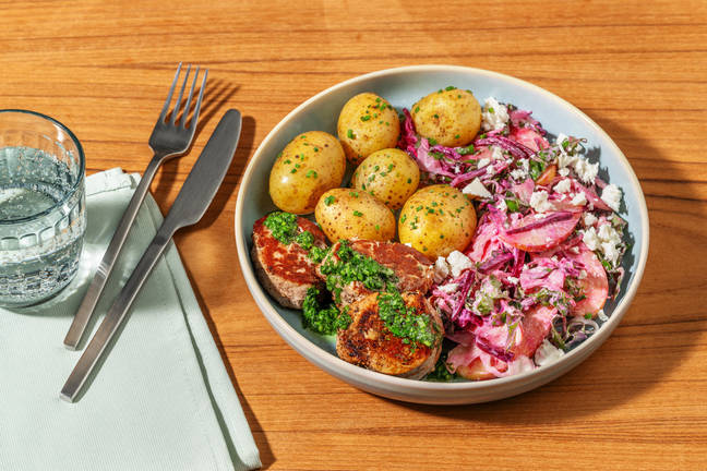 Stekta fläskmedaljonger