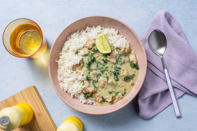 15 Minute Thai Green Style Chicken Curry